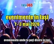 Evenimente weekend 1- 3 mai 2026 in Iași