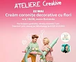atelier copii coronite decorative cu flori mall moldova iasi
