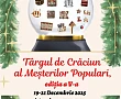 Târg de Crăciun al Meșterilor Populari pe strada Lăpușneanu din Iași