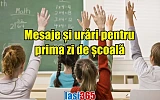 Exemple de mesaje de urare pentru prima zi de scoala