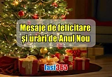 Mesaje de felicitare si urari de Anul Nou 2025
