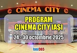 Programul Cinema City Iași – 24 - 30 octombrie 2025