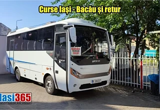 Orar curse microbuze și autobuze Iași Bacău din Autogara Transbus Codreanu Iași