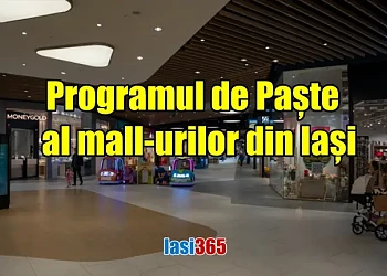 Interior Mall Moldova din Iași