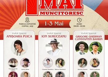 festivalul romanesc 1 mai muncitoresc iasi parcul expozitiei