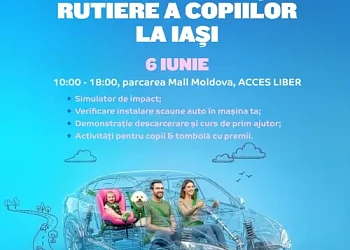 Zilele Siguranței Rutiere a Copiilor la Iași &ndash; eveniment gratuit la Mall Moldova