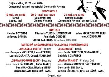 Festivalul Național de Folclor &bdquo;Constantin Arvinte" ediția a VII-a Iași