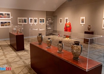 Fascinanta stampa japoneza expozitie permanenta la Palatul Braunstein Iasi 1