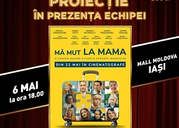 Proiectie film Mă mut la mama in prezenta echipei