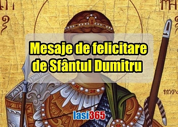 Mesaje de felicitare de Sfântul Dumitru