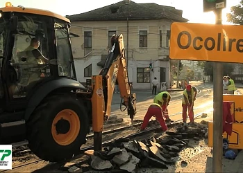 Lucrări tramvai Cuza Vodă – Târgu Cucu Iași: detalii, trasee afectate și modificări Lucrari de reabilitare a caii de rulare tramvaie Tg Cucu Iasi