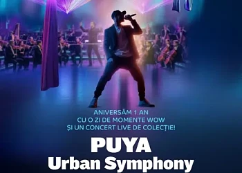 Concert Puya la aniversarea Mall Moldova din Iași