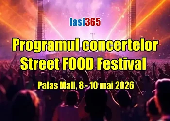 programul concertelor street foond festival gradina palas 2026