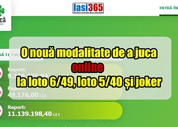 Cum se poate juca online la Loteria Romana august 2023