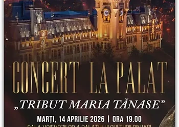 Concert la Palat tribut Maria Tănase 14 aprilie 2026