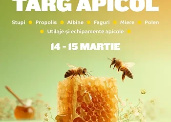 Târg apicol in parcarea Mall Moldova 14 - 15 martie 2026