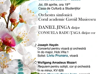 Concert vocal-simfonic de Paști la Iași: