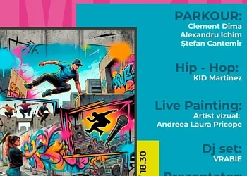 Afișul evenimentului MPA &ndash; Music Parkour Art, Parcul Copou Iași, 13 iunie 2026