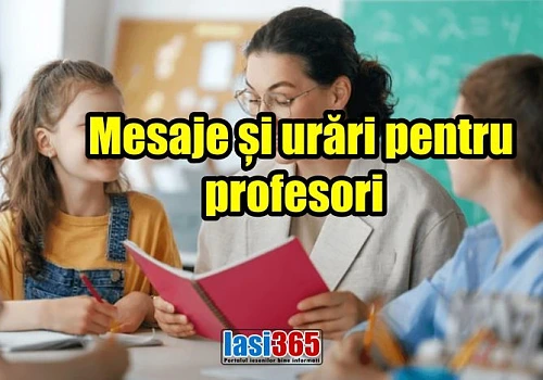 Mesaje si urari pentru profesori ganduri sincere pentru dascali