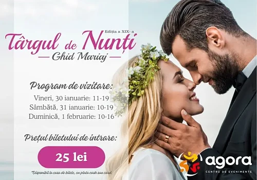 Târgul de nunți Ghid mariaj Iași 2026
