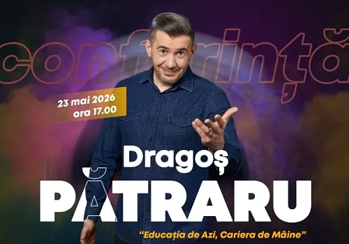 Dragoș Pătraru la Zilele Complexului Studențesc Tudor Vladimirescu 2026