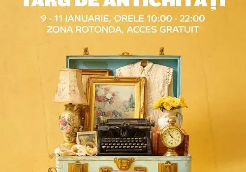 targ de antichitati mall moldova iasi ianuarie 2026