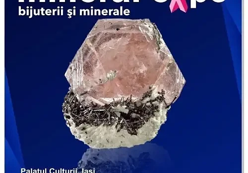 expozitie minerale la palatul culturii din iasi aprilie 2026