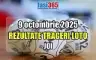 Rezultate Loto 6/49, Joker și 5/40 – 9 octombrie 2025. Numere câștigătoare și reporturi Rezultatele tragerile loto 6 din 49, loto 5 din 40, joker si noroc de joi 9 octombrie 2025