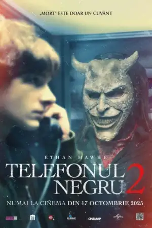 Filmul «Telefonul negru 2» – program Cinema City Iași (24–30 oct 2025) Filmul «Telefonul negru 2» – Cinema City Iași, 24–30 oct 2025